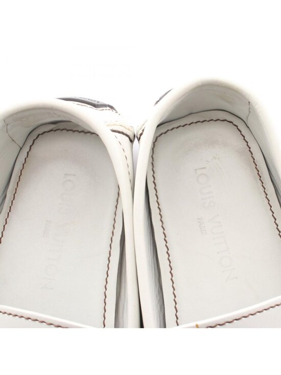 Louis Vuitton Loafers Monte Carlo Line White Leather main image 13